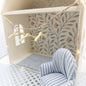 3x Miniature Wooden Clothes Hangers