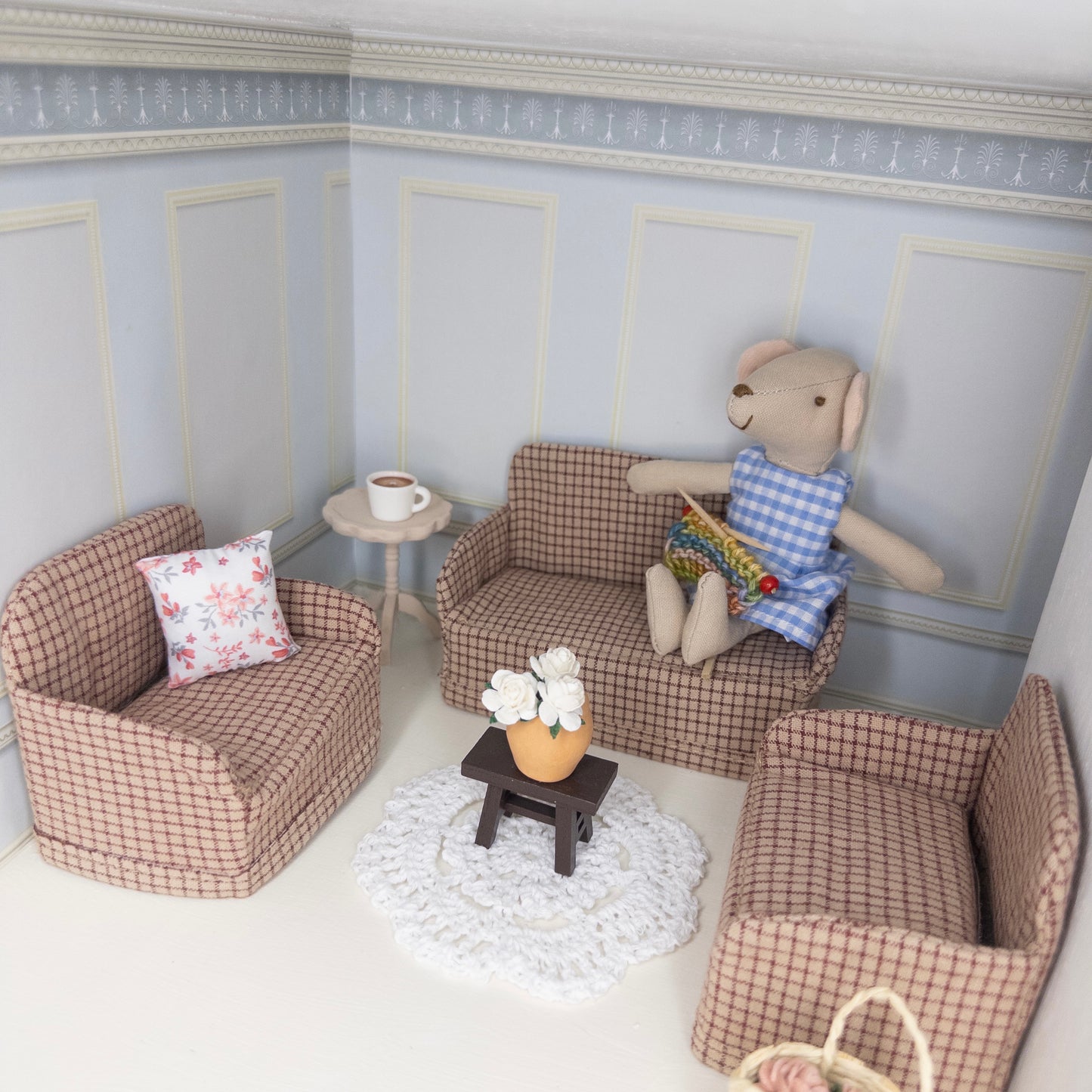 Pip's Attic 3 Piece Foldable Sofa Set
