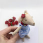 Handmade Miniature Rose Headband - Red