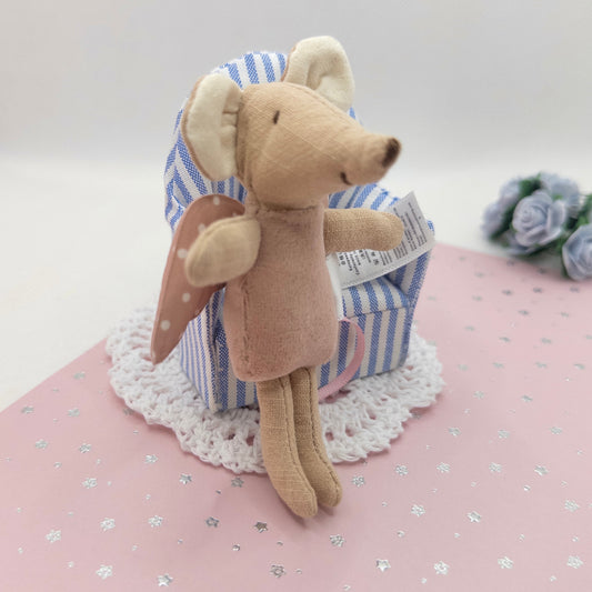 Pink Polka Dot Fairy Mouse