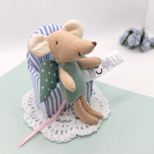 Green Polka Dot Fairy Mouse