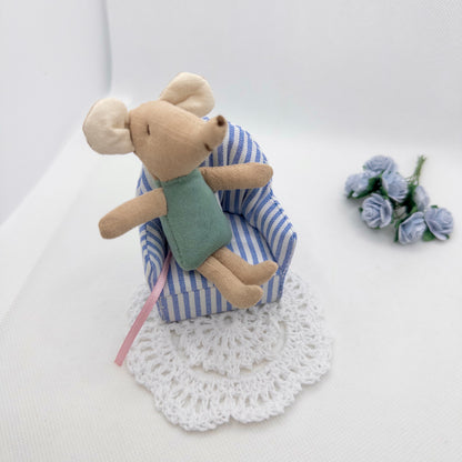Green Plush Mouse