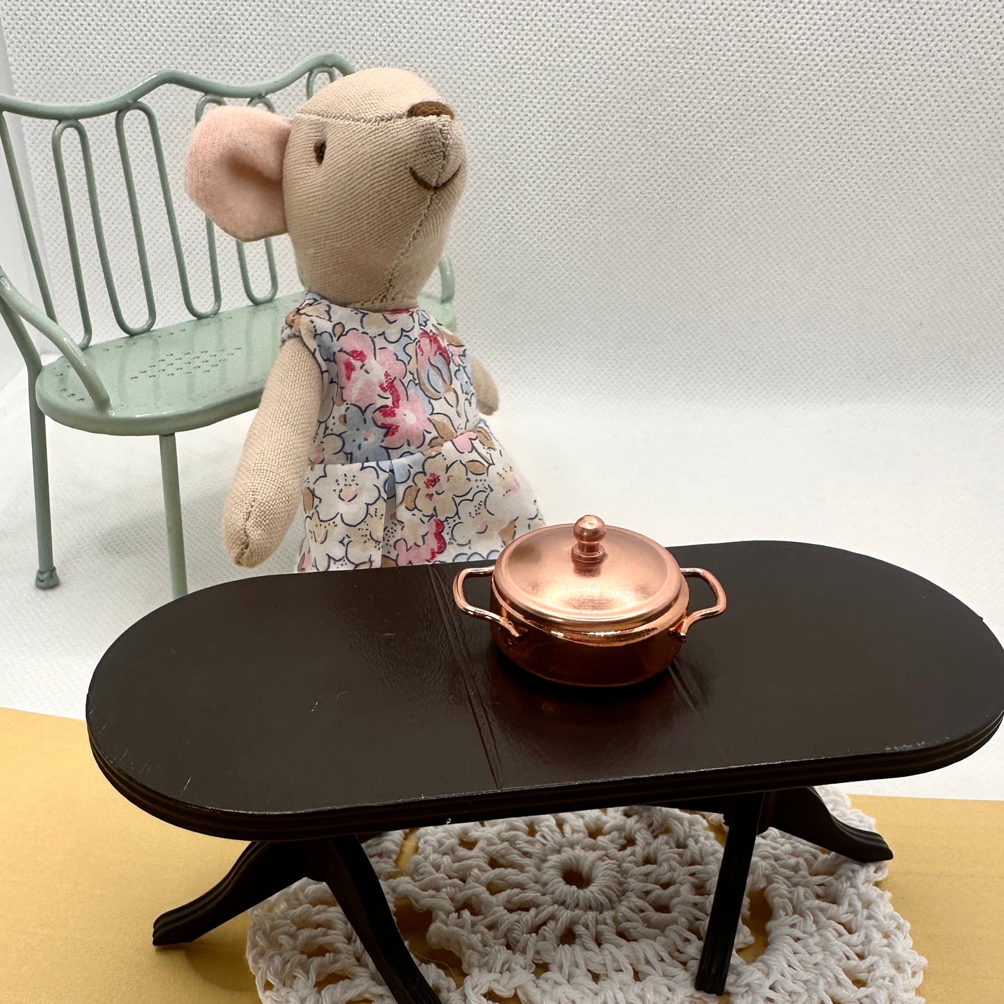 Miniature Copper Kitchen Set