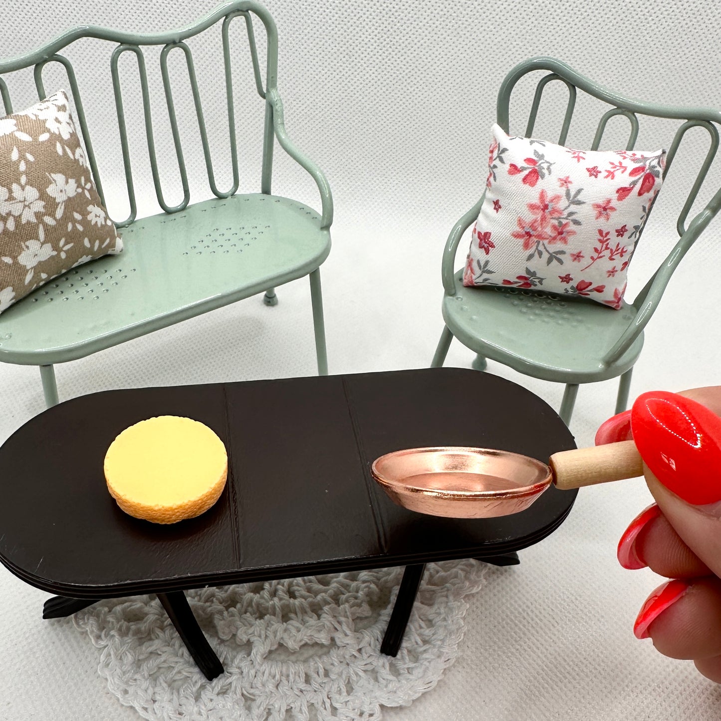 Miniature Copper Kitchen Set
