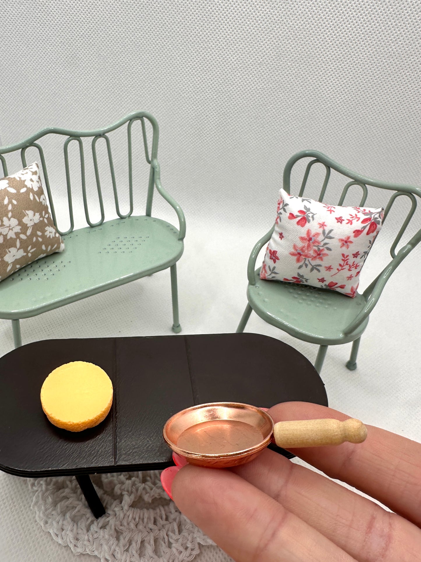 Miniature Copper Frying Pan